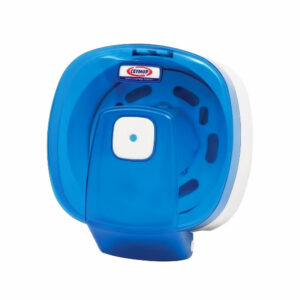 Professional round blue wall mounted large center pull toilet paper dispenser for commercial restrooms