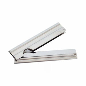 Professional metal glass scraper for commercial cleaning operations