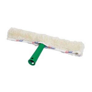 Professional plush window cleaner for commercial glass cleaning operations