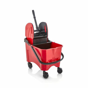 Professional Siena cleaning set with plastic wringer for commercial floor cleaning operations