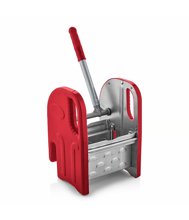 Professional steel wringer replacement for commercial mop bucket systems