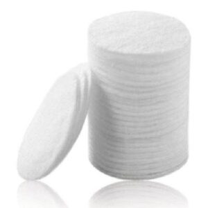 Premium round hotel cotton pads for luxury guest cosmetic amenities by Korsev Trading